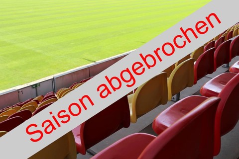 Symbolic image for a cancelled or ended season in professional football
