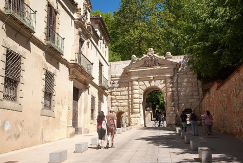 Historic Puerta de los Granadas, Granada, Spain, Europe