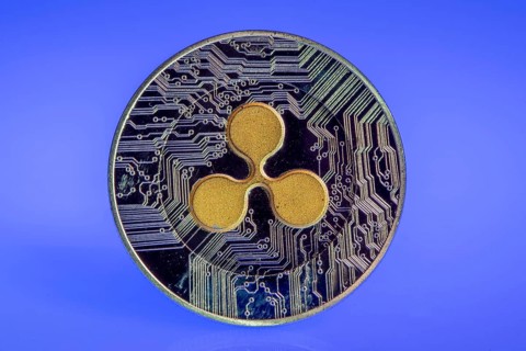 Ripple, XRP, cryptocurrency, symbol coin, optical placeholder for the digital currency, blockchain,