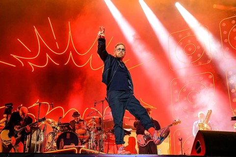 The band SEEED (Peter Fox) will be on stage at the Lollapalooza Festival 2022 Berlin on the grounds