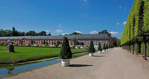 New Orangery, Schwetzingen Palace, Schwetzingen, Baden-Württemberg, Germany, Europe