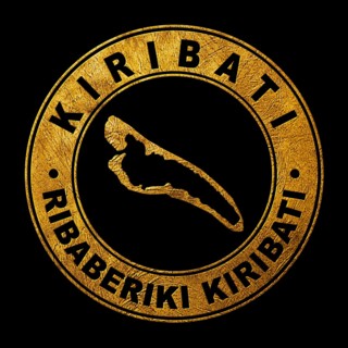 Gold Emblem of Kiribati, Background Map