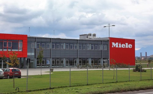 Miele, Miele plant near Targu Mures, Neumarkt am Mieresch, Romania, Europe