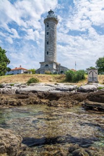 Lighthouse in Savudrija, Istiren, Croatia, Croatia, Europe