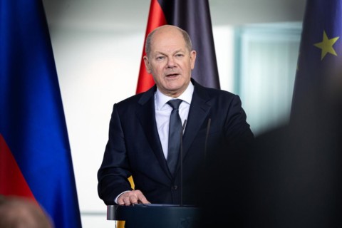 Olaf Scholz, Federal Chancellor, and Ferdinand Marcos Jr. (not pictured), President of the Republic