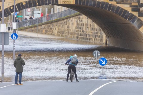 Due to the heavy precipitation in the form of snow and rain, alert level 3 has been declared on the
