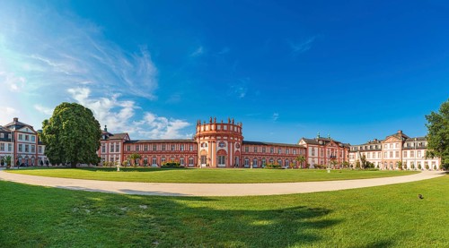 Biebrich Palace near Wiesbaden in Hesse, Germany, Europe