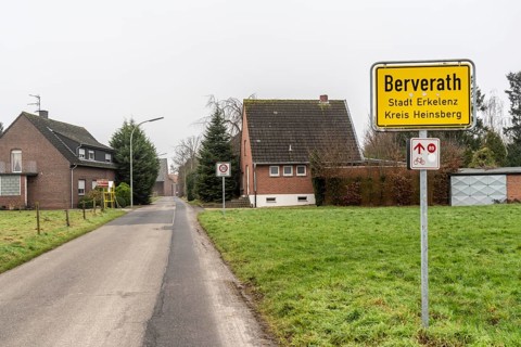 The village of Beverath, originally intended to make way for the Garzweiler II open-cast lignite