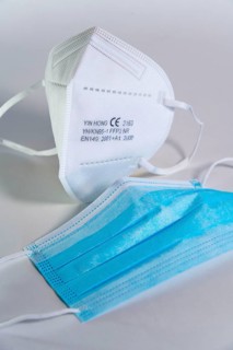FFP2 protective masks and surgical face masks, face masks, with CE marking