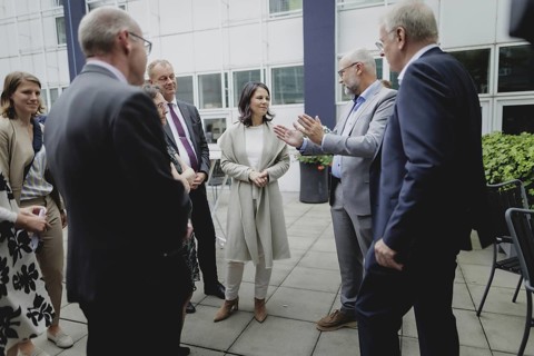 Exchange with representatives of the German, Danish and Frisian minorities during the Foreign