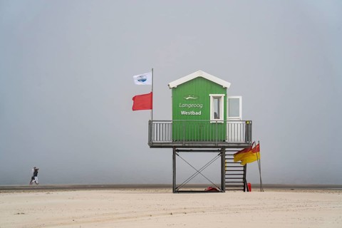 North Sea island of Langeoog, early summer, shortly after the first easing of the lockdown in the