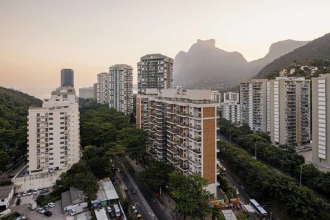 View of the Sao Conrado neighbourhood. Rio de Janeiro, 23.07.2024. Photographed on behalf of the