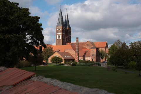 Jerichow Monastery, considered the oldest brick building in northern Germany, located on the