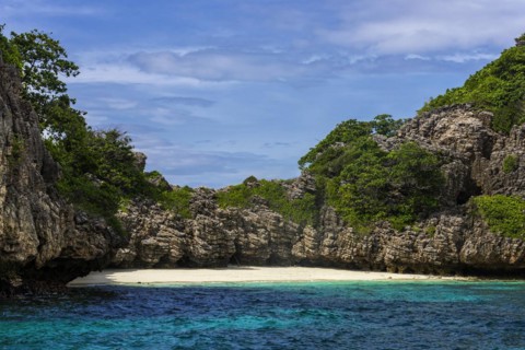 Dream beach on the island of Ko Rot Yai, ocean, landscape, Andaman Sea, lonely, water, snorkelling,
