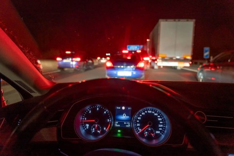 Traffic jam, motorway A3, near Mettmann, direction Oberhausen, partial complete standstill on 3