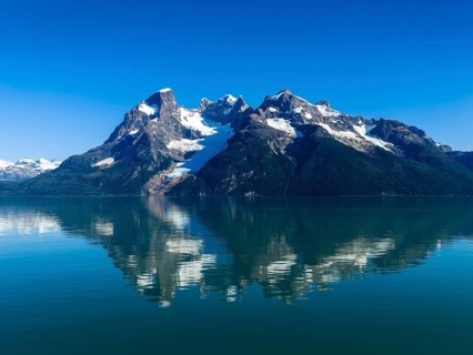 Drive through the Bay of Last Hope to the Balmaceda Glacier, Puerto Natales, Patagonia, Chile,