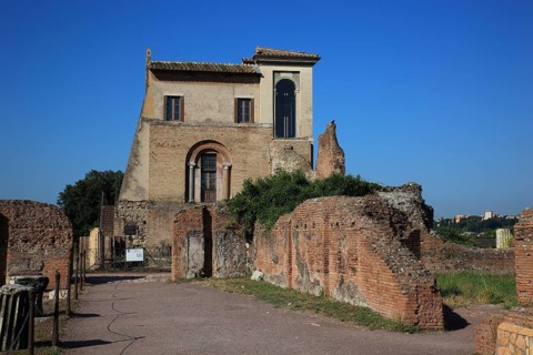 Domus Flavia, Monte Palatino, Palatine Hill, Rome, Italy, Europe
