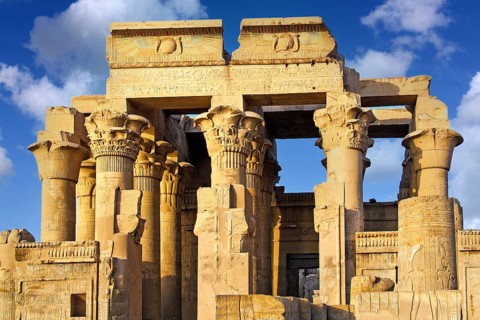 The Kom Ombo Temple in Egypt, Egypt, Africa