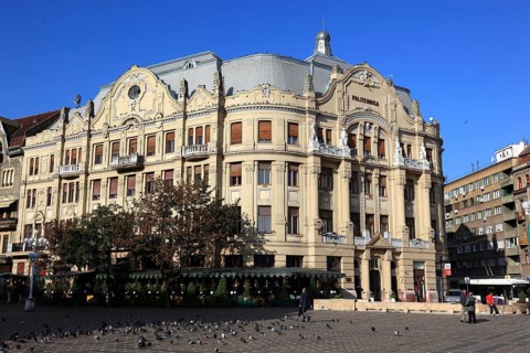 Old town, Politehnica building, house at Piata Operi, Piata Victoriei, Timisoara, Timisoara, Banat,
