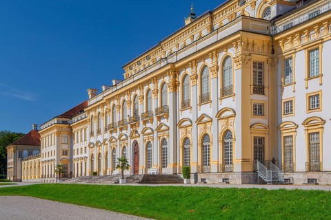 New Palace in the Schleissheim Palace complex, Oberschleissheim near Munich, Upper Bavaria,