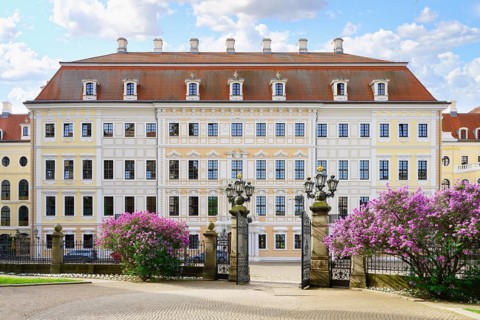 Taschenbergpalais, Dresden City Center, Saxony, Germany, Europe
