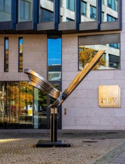 Headquarters of the National Association of Statutory Health Insurance Physicians at Herbert Lewin