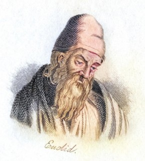 Euclid of Alexandria, c. 325 BC, c. 265 BC Mathematician, known for his treatise on mathematics The