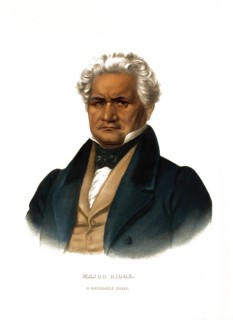 American Indian, Native American, Major Ridge, a Cherokee chief, United States of America, USA,