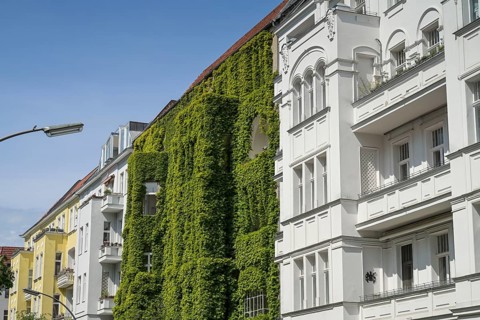 Old buildings, Regensburger Straße, Schöneberg, Berlin, Germany, Europe