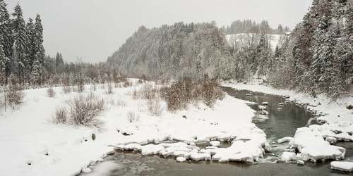 Iller, near Oberstdorf, Oberallgäu, Bavaria, Germany, Europe
