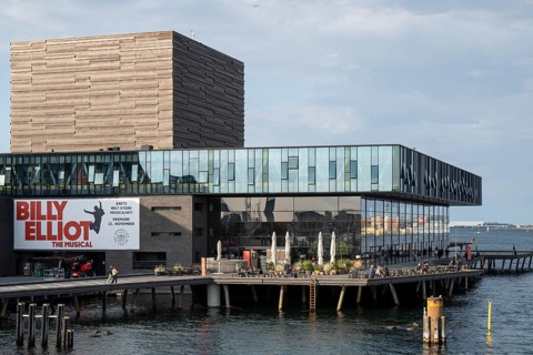 New Playhouse or Skuespilhuset, Royal Theatre, Kvæsthusbrø, Copenhagen, Denmark, Europe