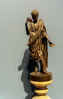 Bode Museum, bronze figure, St John the Baptist, Berlin, Germany, Europe