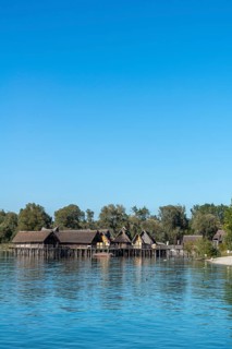 Unteruhldingen, Lake Constance, reconstruction, Stone Age, Lake Constance Museum,