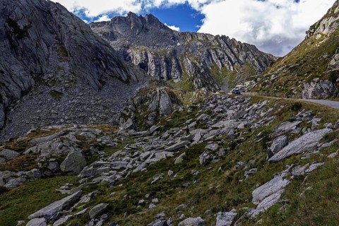 Ticino mountains, Sambuco valley, Vale Sambuco, near Fusio, Lavizzara, Canton Ticino, Switzerland,