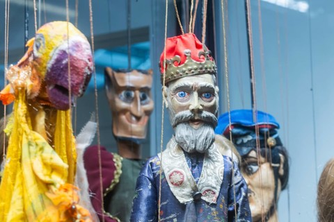 The puppet theatre collection of the Staatliche Kunstsammlungen Dresden (SKD), one of the largest