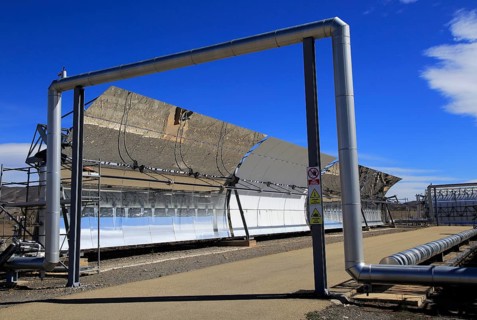 Solar energy scientific research centre, Tabernas, Almeria, Spain, Europe