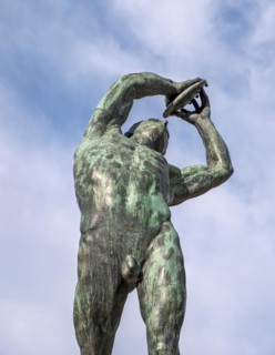 Discobolus, The Discus Thrower Statue, Athens, Greece, Europe