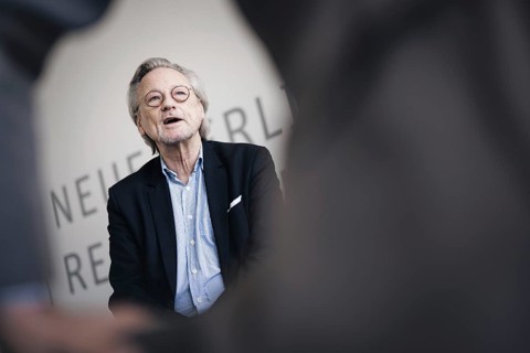 Peter Brandt, recorded during an interview at the NBR office in Berlin. 09.05.2022