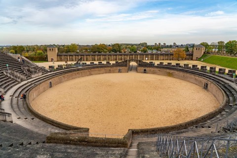Xanten Archaeological Park, open-air museum on the site of the former Roman city of Colonia Ulpia