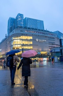 Galeria department stores' at the Hauptwache, on Große Eschenheimer Straße and pedestrian zone