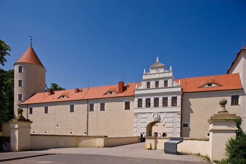 Freudenstein Castle is located on Schlossplatz square on the edge of the city centre of Freiberg in