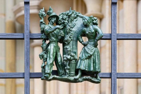 Prague castle, Gothic Metropolitan Cathedral of Saints Vitus, Wenceslas and Adalbert, Decorative