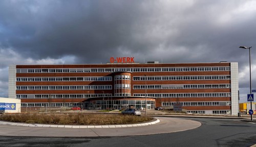 O-Werk, former administration building of the Opel plant in Bochum, now the centrepiece of the