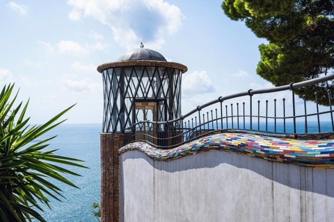 Villa Comunale Vietri sul Mare, Vietri sul Mare, Amalfi Coast, Salerno, Campania, Italy, Europe