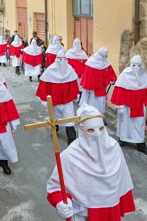 Good Friday procession, Enna, Siclly, Italy, Europe