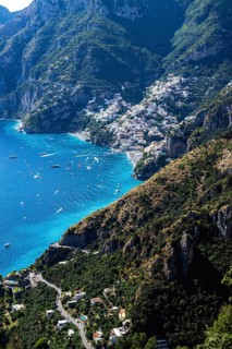 Positano, Amalfi Drive, Amalfi Coast, Italy, Europe