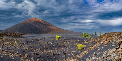 Chinyero volcano, Arena Negras zone, Teide National Park, Tenerife, Canary Islands, Spain, Europe