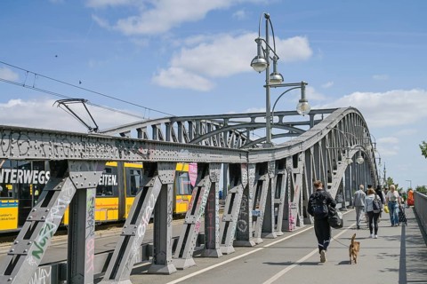 Bösebrücke, Bornholmer Straße, Mitte, Berlin, Germany, Europe