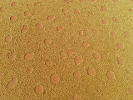 Fairy circles in the Giribisvlakte, aerial view, near Tomakas, Kaokoveld, Kunene Region, Namibia,