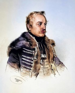 Josef Count Teleki of Szék (1790-1855), Hungarian statesman and historian. Gubernator of
